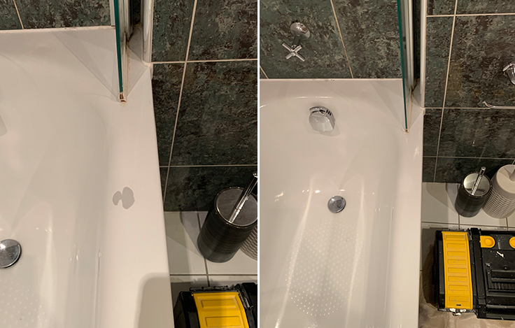 Bath Crack Repair Locksbottom - Porcelain Sink Re-Enamelling Locksbottom