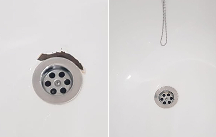 Bath Crack Restoration Hamstreet - Porcelain Sink Re-Enamelling Hamstreet