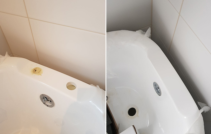 Bathtub Hole Restoration Upminster - Porcelain Resurfacing Upminster