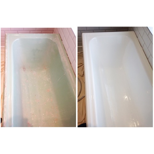 Sink and Bath Re-Surfacing Hatch End