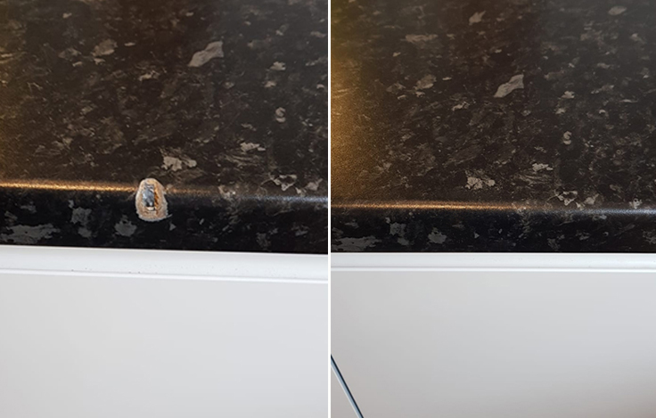 Bath Chip Repair Headstone - Marble Resurfacing Headstone